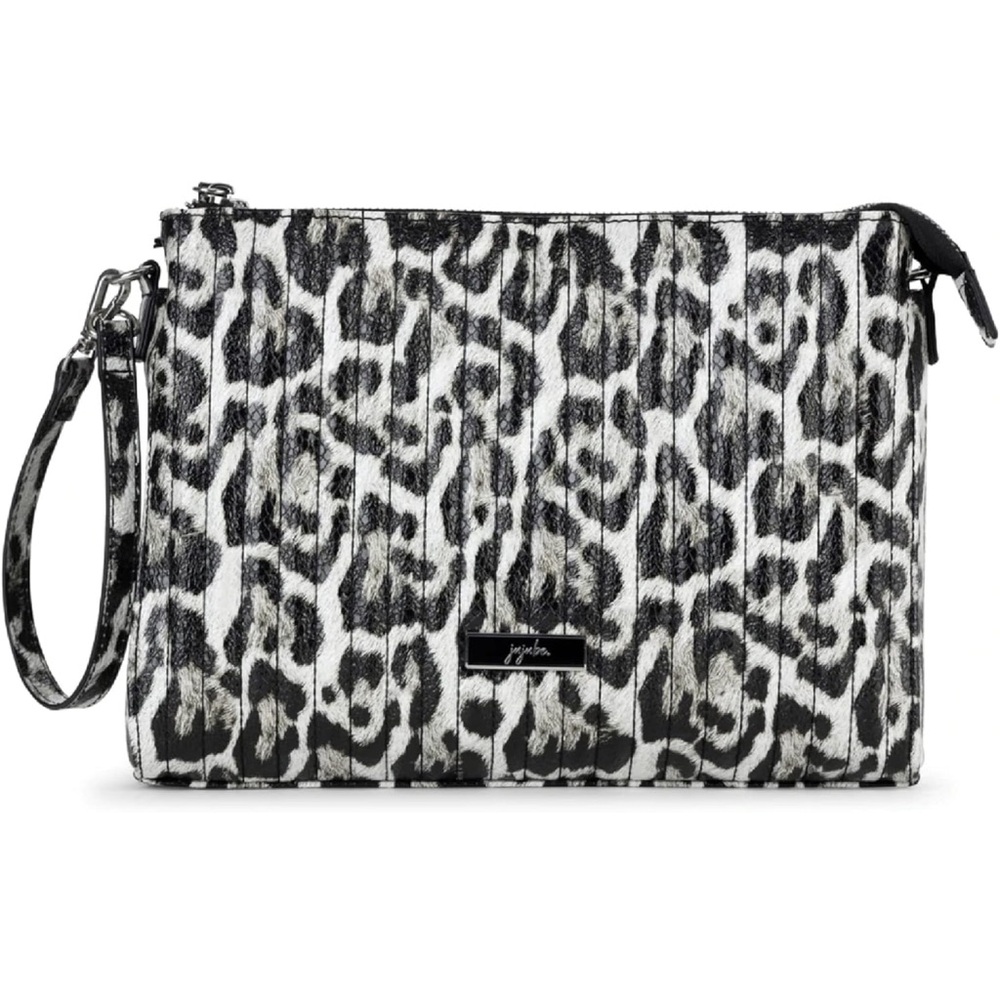 JuJuBe Day to Night Crossbody Bag, Designer Small Crossbody Purse Snow Leopard